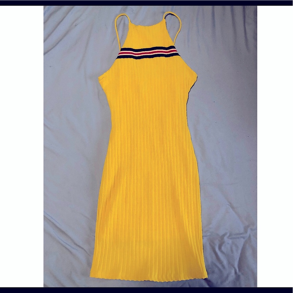 Ribbed Midi Dress